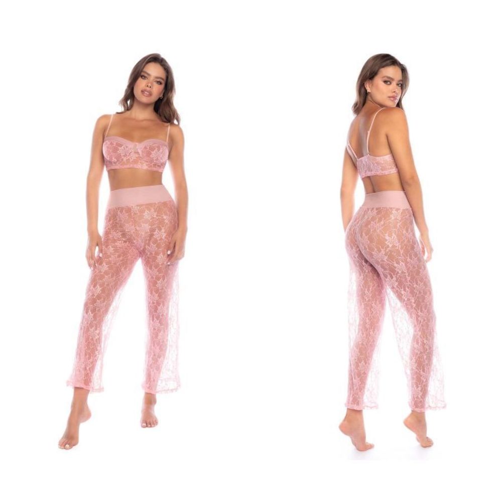 Mapale 7600 Two Piece Pajama Set Color Rose